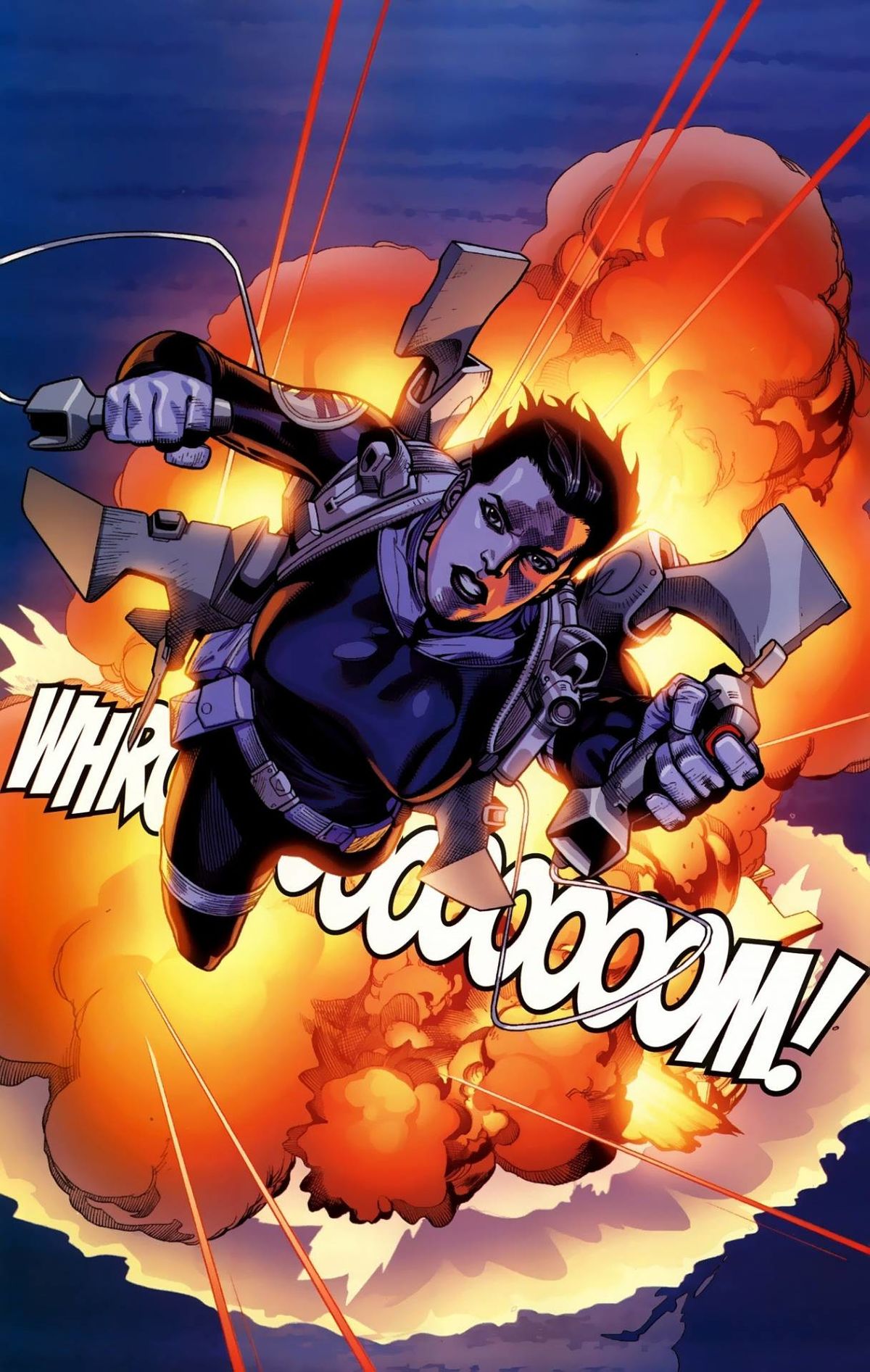 Красивые открытки с персонажем вселенной Marvel - Марией Хилл 