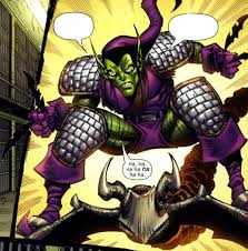 Открытки и картинки с персонажем вселенной Марвел - Зеленым Гоблином 