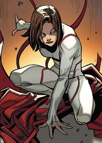 Открытки и картинки с героем комиксов Marvel - Призрачной Кошкой 