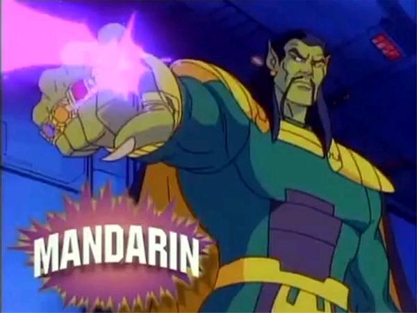 Открытки с суперзлодеем вселенной Marvel - Мандарином        