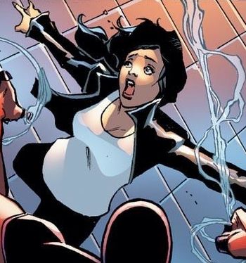 Открытки и картинки  с персонажем Вселенной Марвел - Джессикой Джонс 