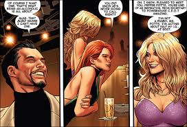 Открытки и картинки с персонажем вселенной Marvel - Пеппер Поттс 