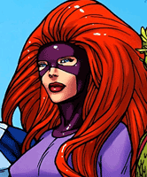 Красивые открытки с персонажем вселенной Marvel - Медузой   