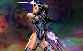 Открытки и картинки с персонажем вселенной Marvel - Псайлок 