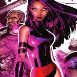 Открытки и картинки с персонажем вселенной Marvel - Псайлок 