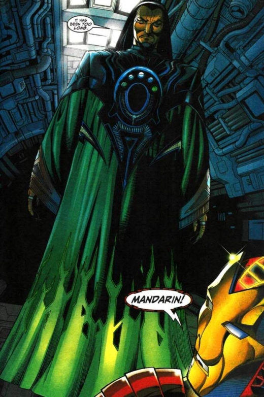 Открытки с суперзлодеем вселенной Marvel - Мандарином        