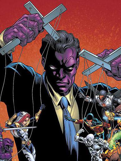 Открытки и картинки с персонажем вселенной Marvel - пурпурным человеком 