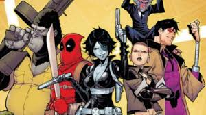 Открытки и картинки с персонажем вселенной марвел - Домино   