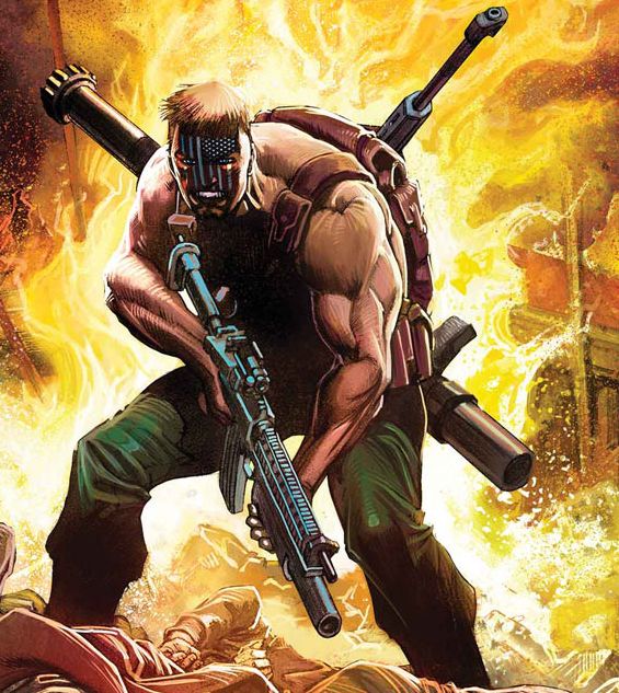 Красочные открытки  с  персонажем вселенной Marvel - Нюк     