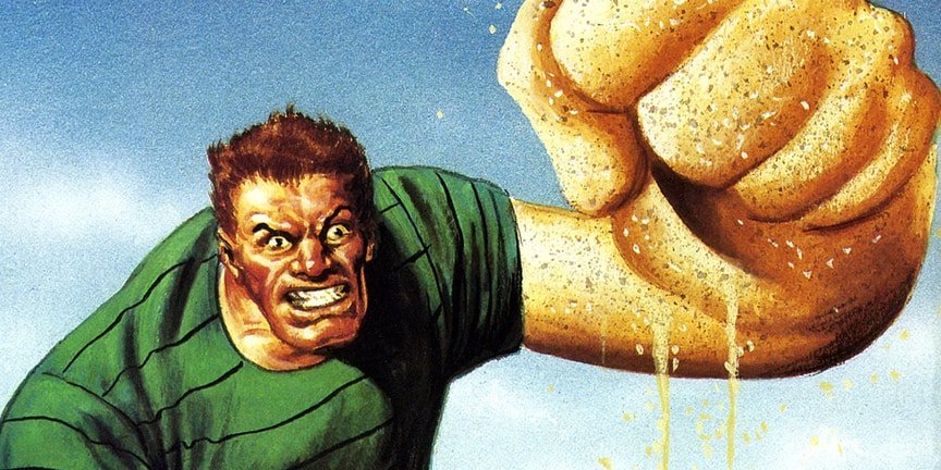 Открытки и картинки с персонажем вселенной  Marvel - Песочным Человеком 