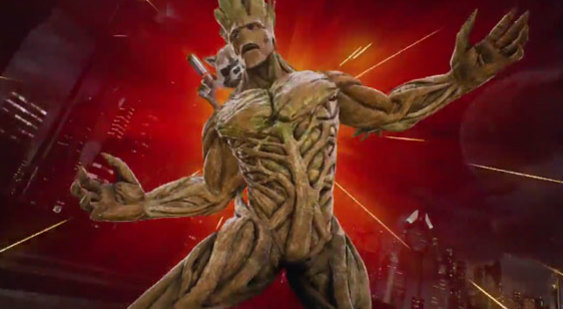 Открытки и картинки с персонажем вселенной марвел - Грут      