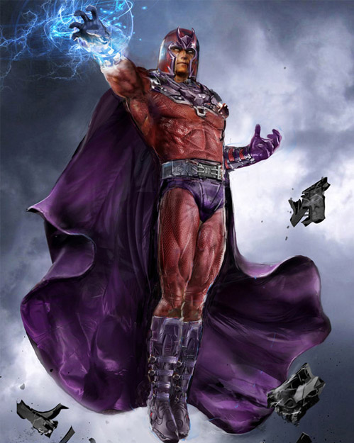 Интересные открытки с персонажем вселенной Marvel - Магнето 