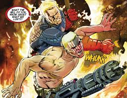 Красочные открытки  с  персонажем вселенной Marvel - Нюк     