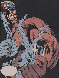 Красочные открытки  с  персонажем вселенной Marvel - Нюк     