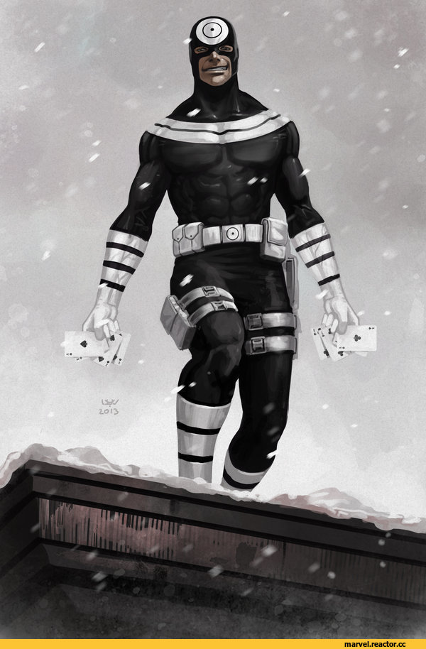 Красивые открытки с персонажем вселенной Marvel - Меченым   