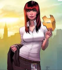 Открытки с персонажем вселенной Marvel - Мэри Джейн Остин    