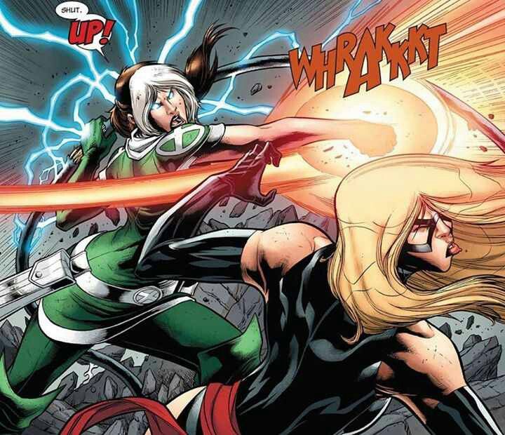 Красивые открытки с персонажем вселенной Marvel - Мисс Марвел 