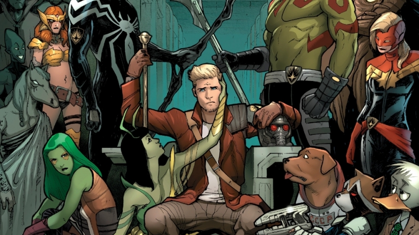 Открытки с персонажем вселенной марвел, стражем галактики - звездным Лордом