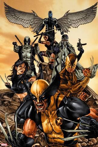 Открытки и картинки с персонажем вселенной Marvel - Икс-23  