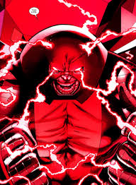 Яркие открытки с  персонажем  вселенной  марвел - Джаггернаутом 