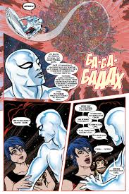 Открытки с персонажем вселенной Marvel - Серебряным Сёрфером    