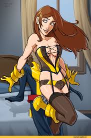 Открытки и картинки с героем комиксов Marvel - Призрачной Кошкой 