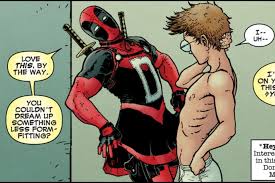Открытки и картинки с персонажем вселенной марвел - Дэдпулом 