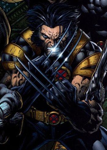 Открытки и картинки с персонажем вселенной Marvel - Росомахой 