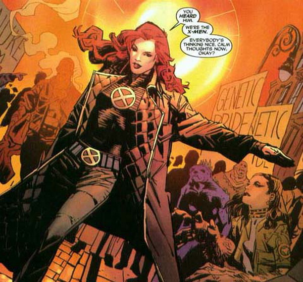 Открытки и картинки с персонажем вселенной Марвел - Джин Грей 