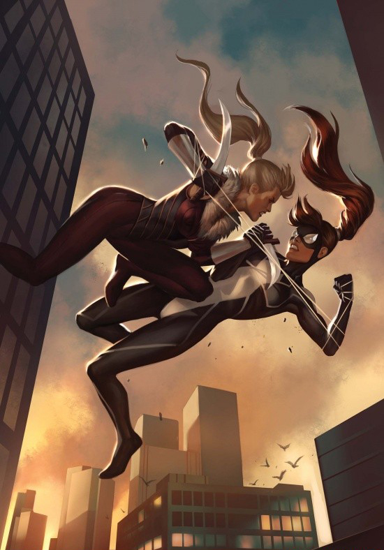 Открытки и картинки  с персонажем вселенной марвел - Джулией Карпентер 