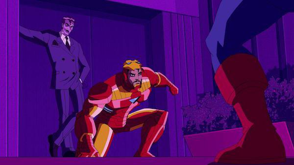 Открытки и картинки с персонажем вселенной Marvel - пурпурным человеком 