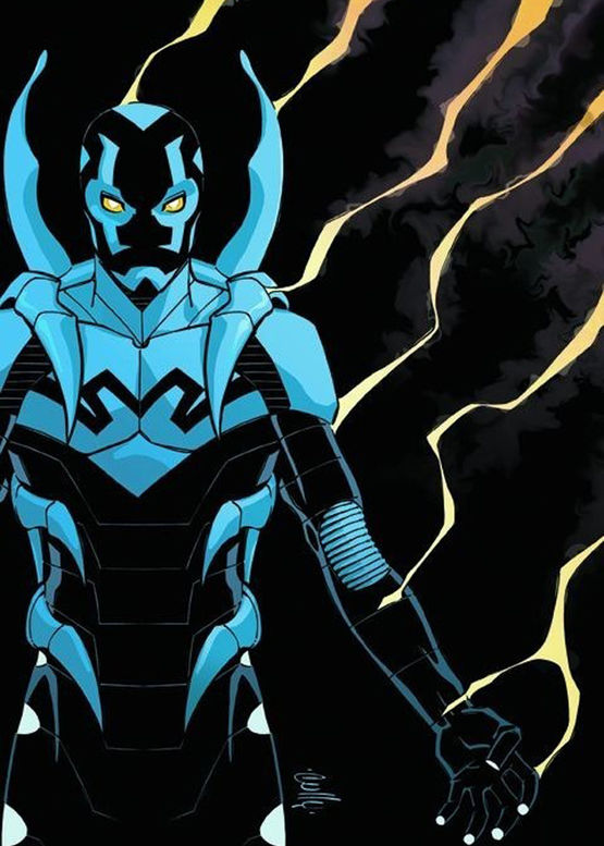 Яркие открытки с персонажем комиксов Марвел - Жук                      