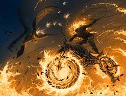 Открытки с персонажем вселенной Marvel - Призрачным Гонщиком 