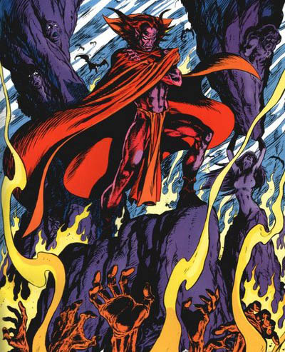 Открытки и картинки с персонажем вселенной Marvel - Мефисто 