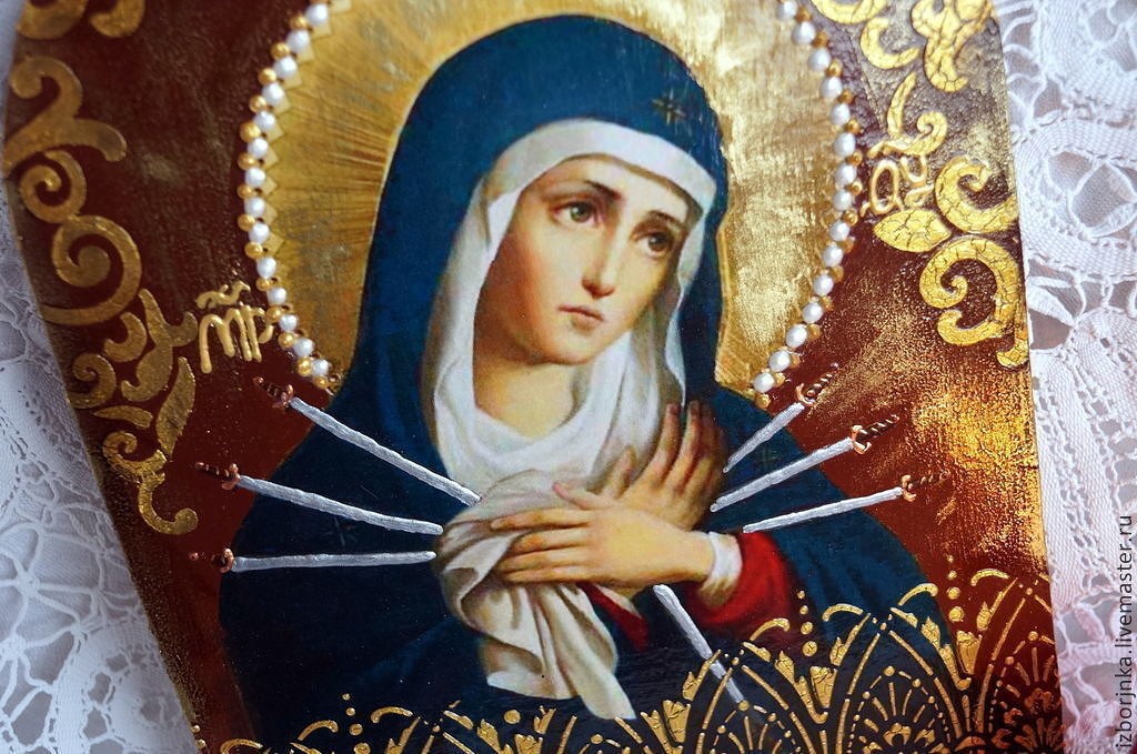 Открытки на день иконы Божьей Матери "Умягчение злых сердец" 