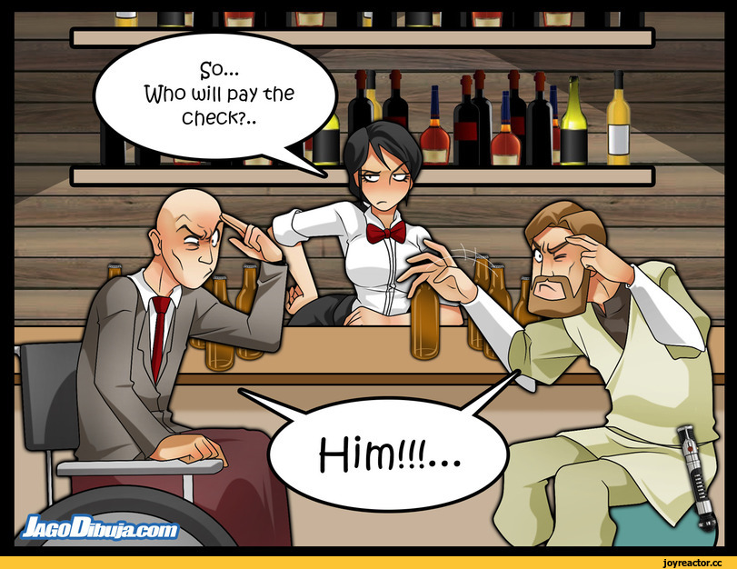 Красочные открытки с персонажем вселенной Marvel - профессором Икс 