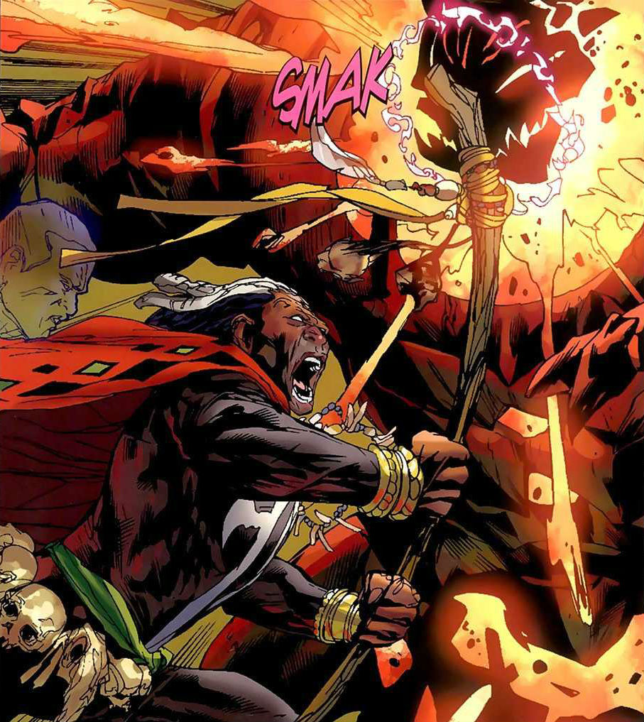 Открытки и картинки  с персонажем вселенной Марвел - Доктором Вуду 