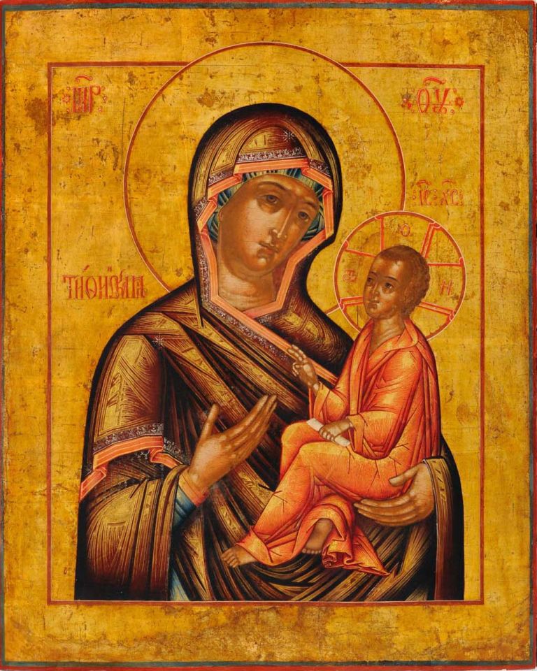 Открытки на день Тихвинской иконы Божьей Матери                   