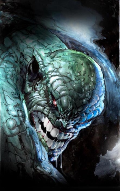 Открытки с суперзлодеем вселенной Marvel - Мерзостью         