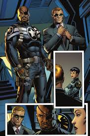 Открытки и картинки с персонажем вселенной Marvel - Ником Фьюри 