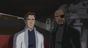 Открытки и картинки с персонажем вселенной Marvel - Ником Фьюри 