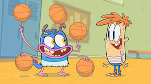 Яркие и забавные открытки с героями из мультфильма Чудище Бансен 