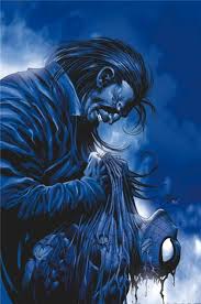 Красочные открытки с персонажем вселенной Marvel - Морбиус   