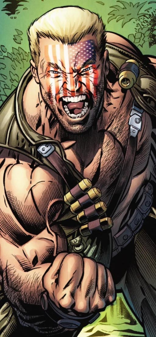 Красочные открытки  с  персонажем вселенной Marvel - Нюк     