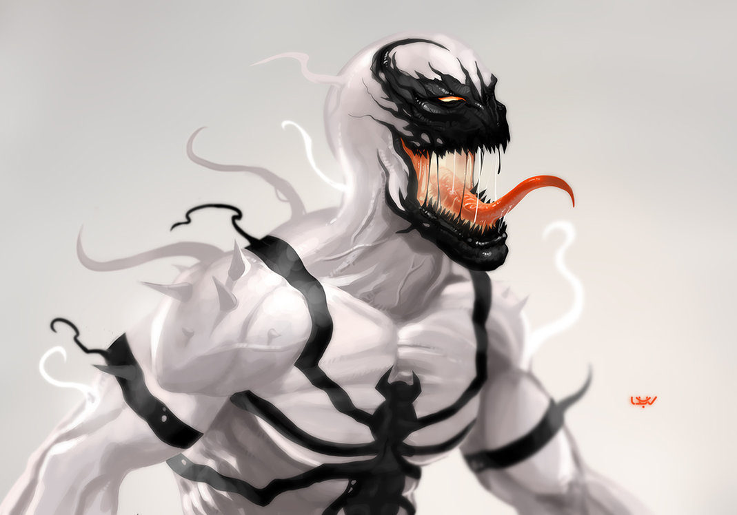 Открытки с Веномом и Анти-Веномом 