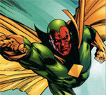 Открытки с героем Марвел Виженом 