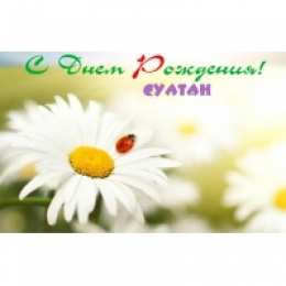 Открытки с именем Султан Яркие и красочные именные открытки с поздравлениями для Султана 