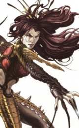 открытки с леди смертельный удар  Открытки с героем комиксов Marvel - Леди Смертельный Удар        