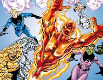 Открытки с мистером Фантастик  Красивые открытки с персонажем вселенной Marvel - мистером Фантастик 