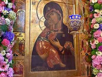 открытки в честь Владимирской иконы Божьей Матери Открытки на день Владимирской иконы Божьей Матери                    